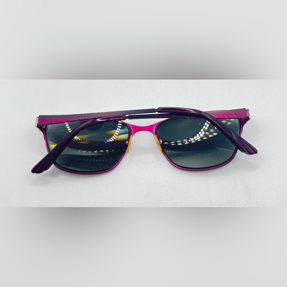 Diana Buchman Amice Purple Oval Sunglasses Frames Only - Picture 4 of 8